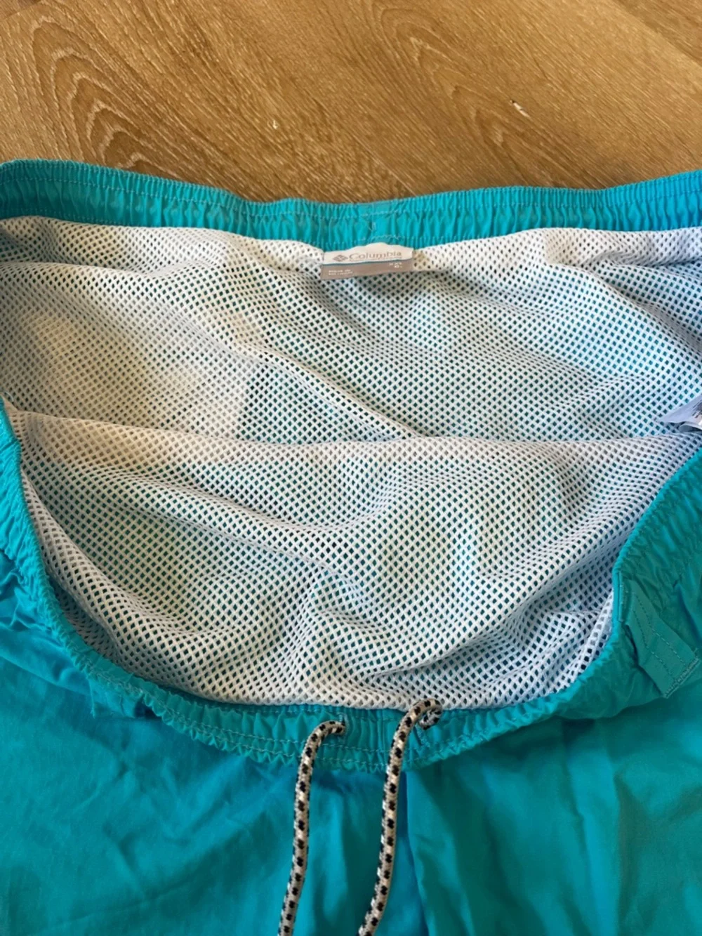 Columbia Bright Turquoise PFG Fishing Shorts
